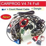 CARPROG v4.74 with cont reset 21 cableS full set